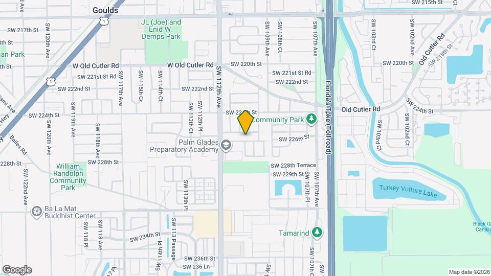 11001 SW 226th Terrace Map and Location Details