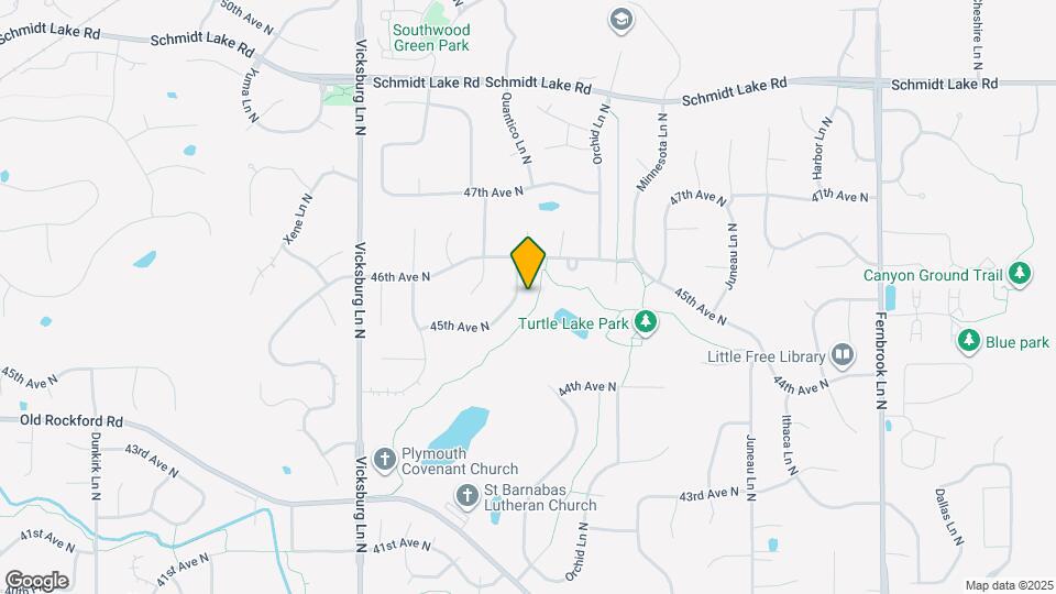 4526 Quantico Ln N Map and Location Details