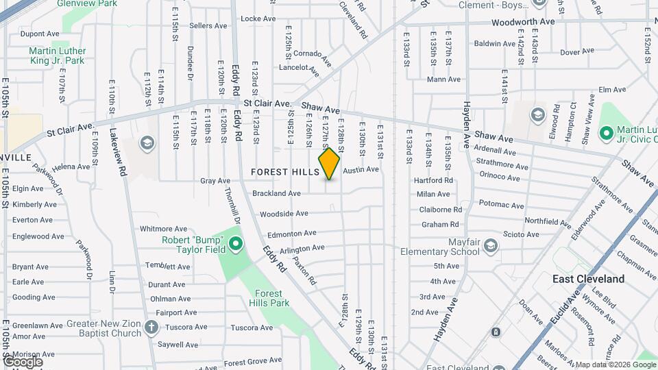 727 E 127th St, Unit 1 Map and Location Details