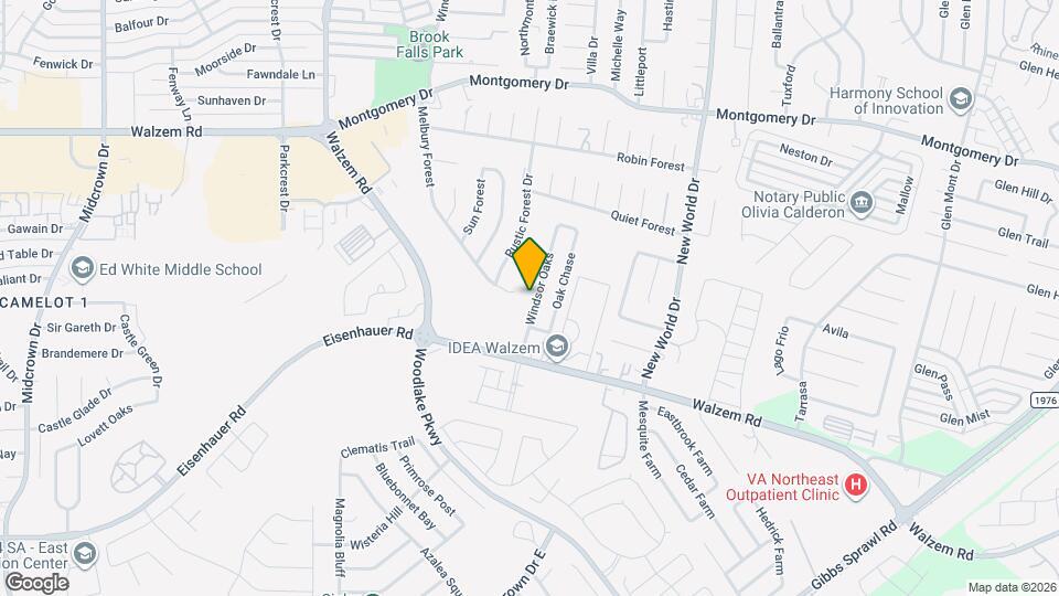 7545 Windsor Oaks Map and Location Details