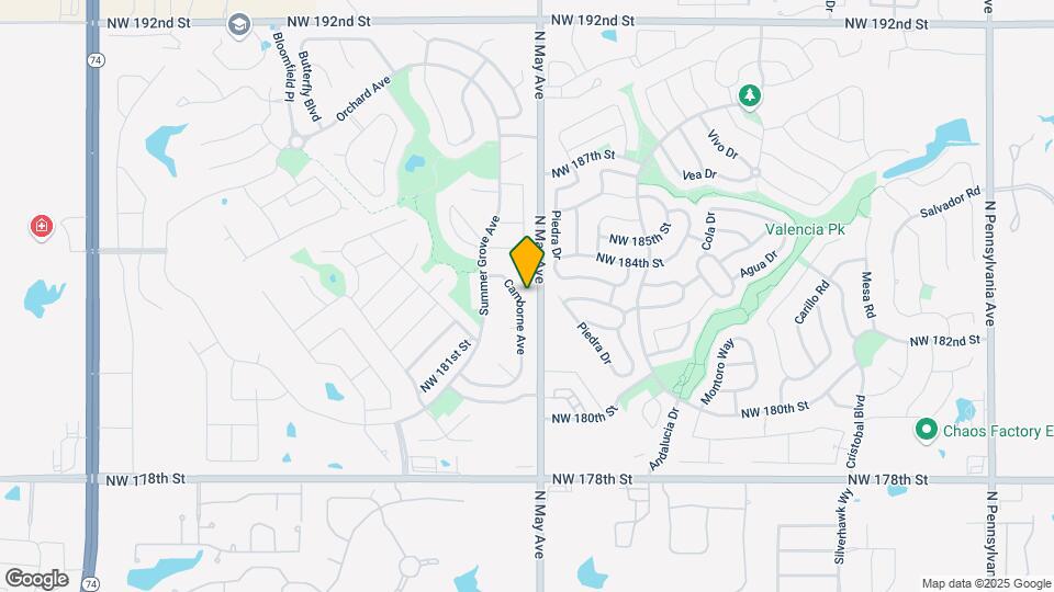 18328 Camborne Ave Mapa y Detalles de la Ubicación