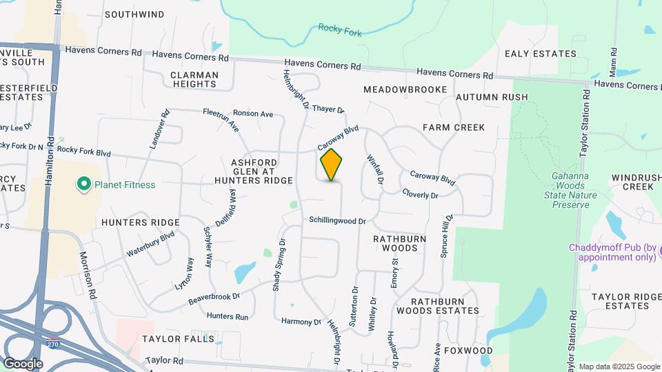 253 Caswell Dr Map and Location Details