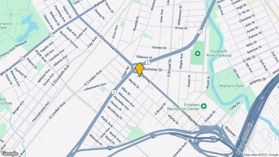 830-832 Bayway Ave Mapa y Detalles de la Ubicación