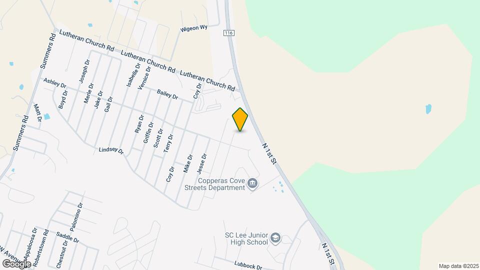 1234 Lexington Dr, Unit #A Map and Location Details