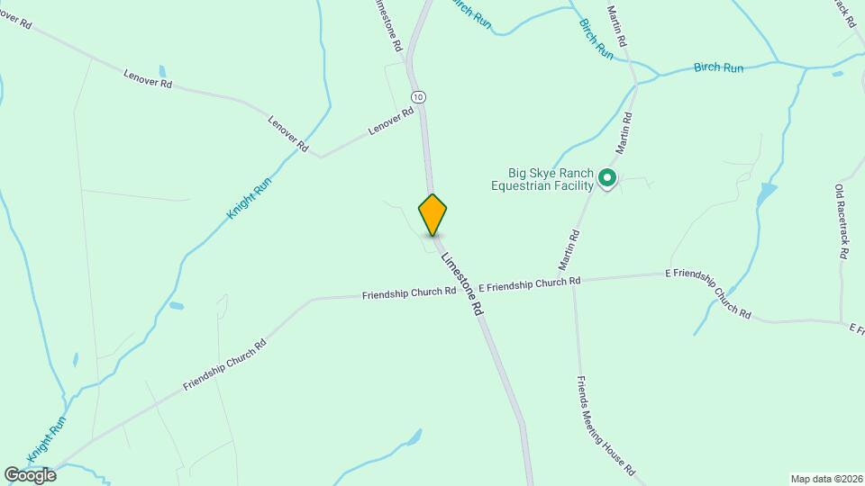 3418 Limestone Rd Map and Location Details