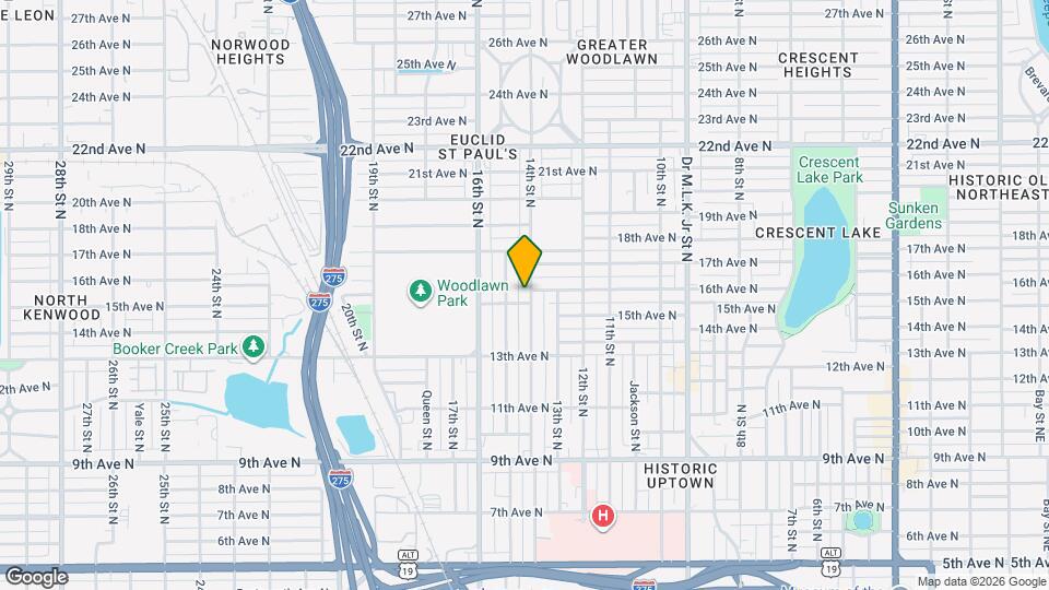 1510 14th St N Map and Location Details