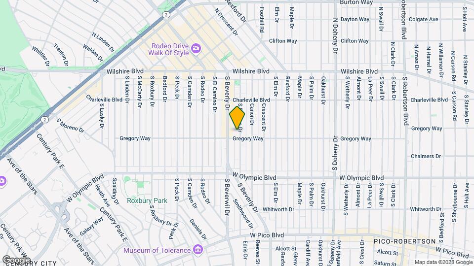261 S Reeves Dr Map and Location Details