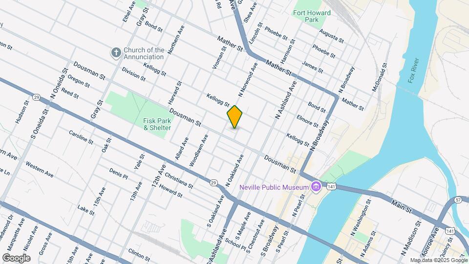 313 N Greenwood Ave Map and Location Details