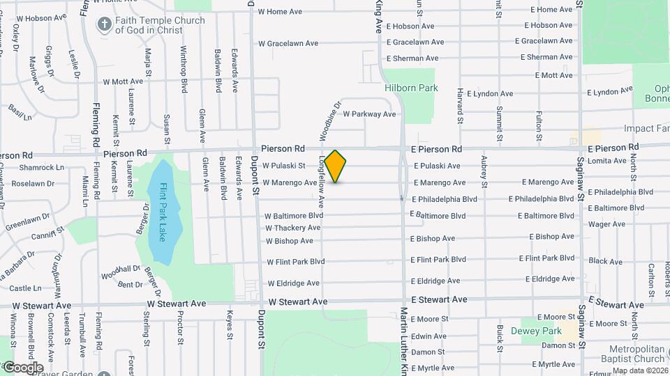 411 W Marengo Ave Map and Location Details