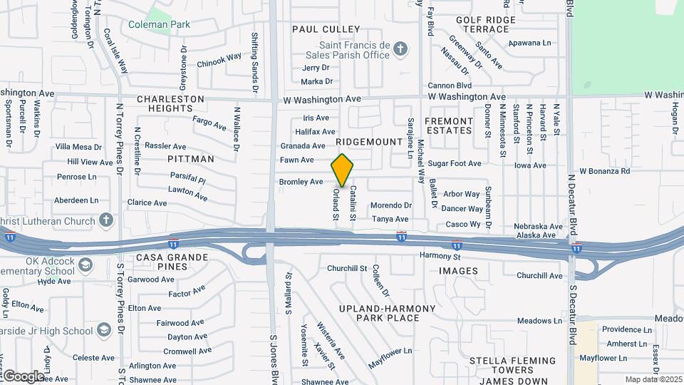 304 Orland St Map and Location Details