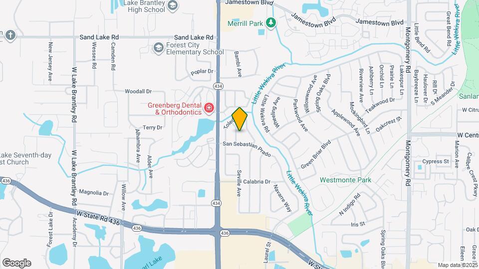 605 Antilla Ave Map and Location Details