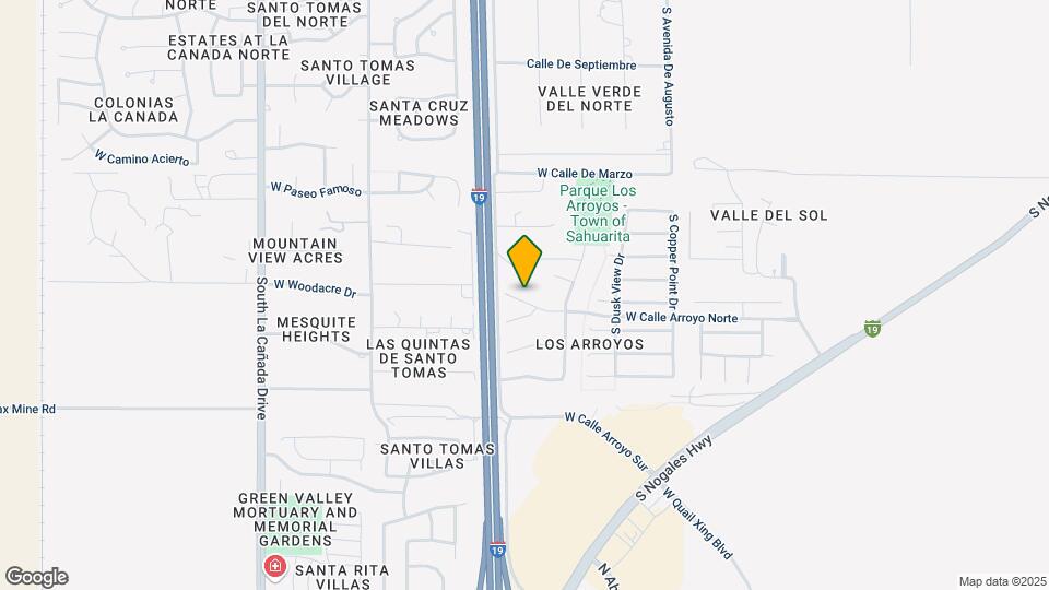 910 W Calle Arroyo Norte Map and Location Details