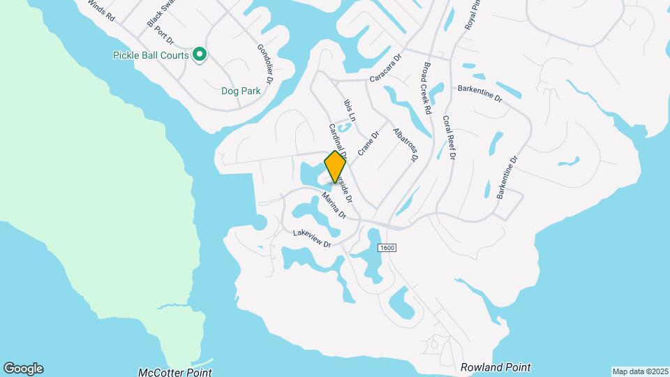 1201 Harbourside Dr Map and Location Details