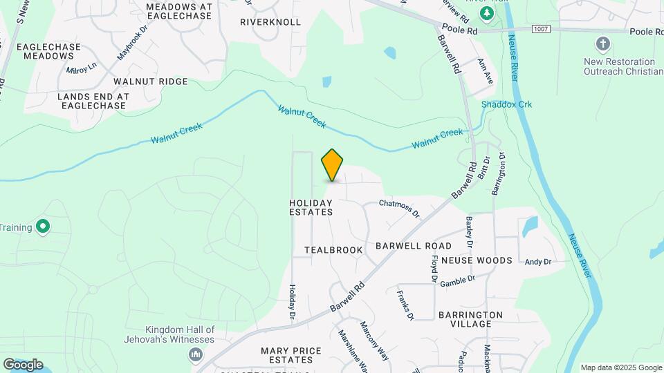 5500 Brandycrest Dr Map and Location Details