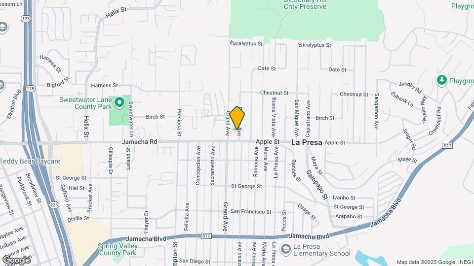 1022 Paraiso Ave Map and Location Details