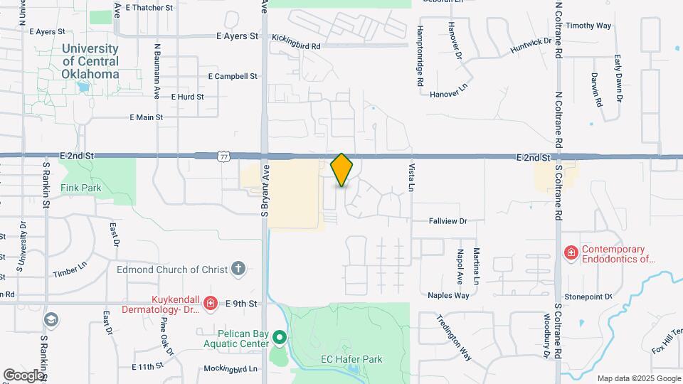 Oxford Oaks Apartments Map and Location Details