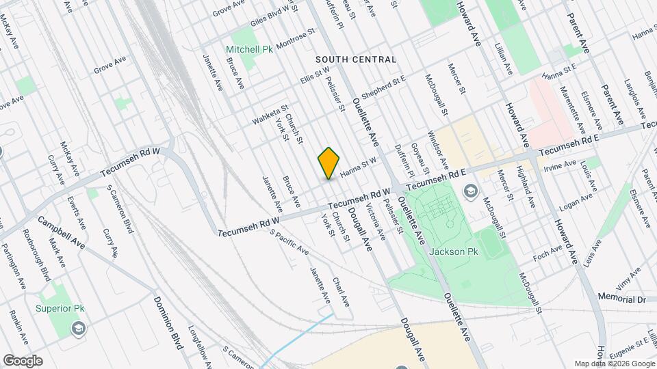 359 Hanna St W Map and Location Details