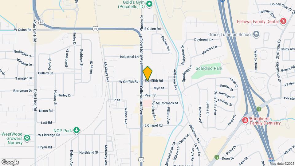 155 E Griffith Rd, Unit Lower Map and Location Details