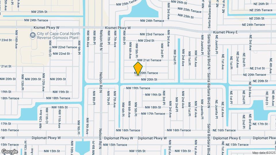 517 NW 20th St Map and Location Details