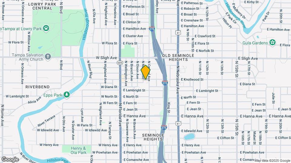 6601 1/2 N Navin Ave Map and Location Details