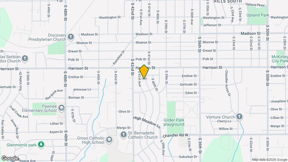 7014 S 41st St Map and Location Details