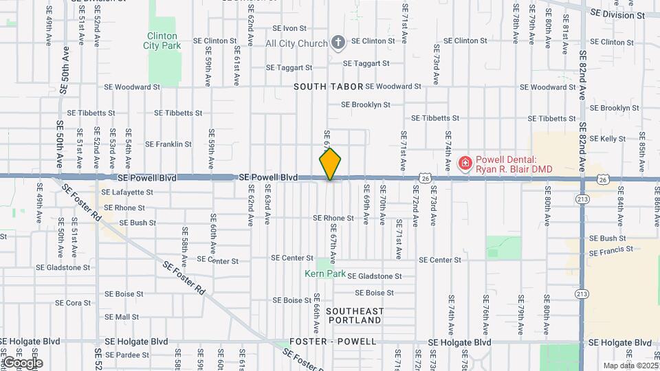 3517 SE 67th Ave Map and Location Details