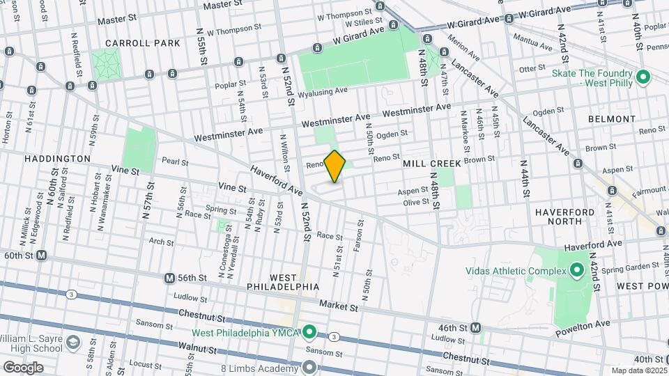 5119 Folsom St Mapa y Detalles de la Ubicación