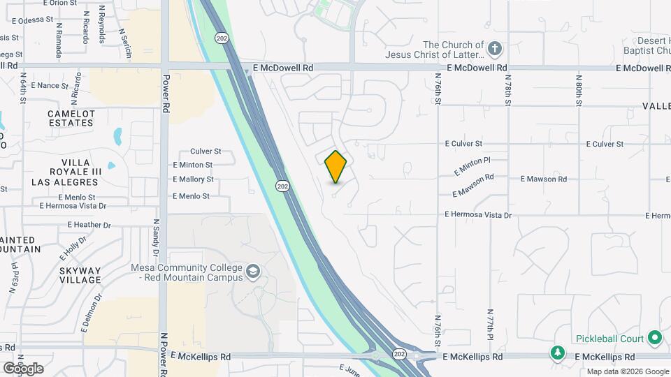 7310 E Mallory Cir Map and Location Details