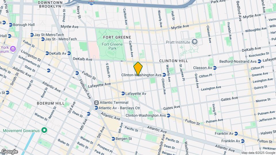 159 Lafayette Ave Map and Location Details