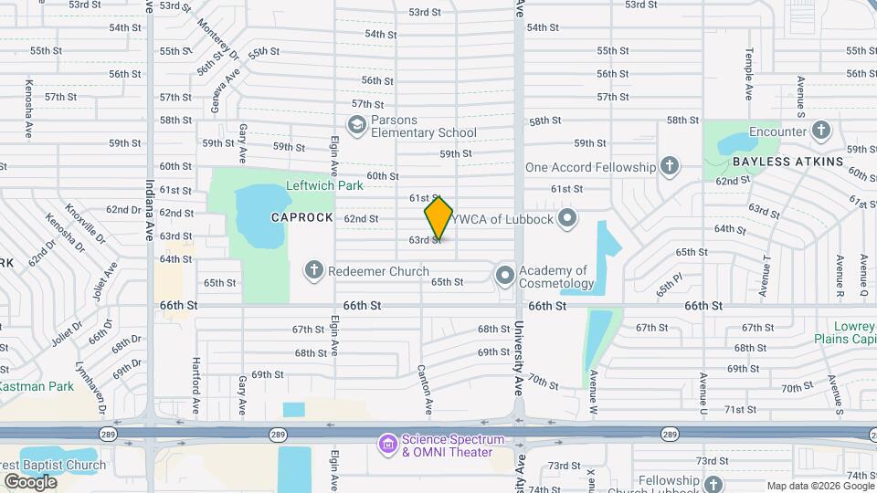 2707 63rd St Map and Location Details