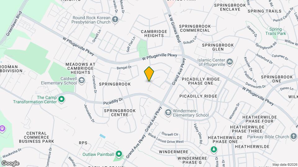 1413 Coral Cay Ln Map and Location Details