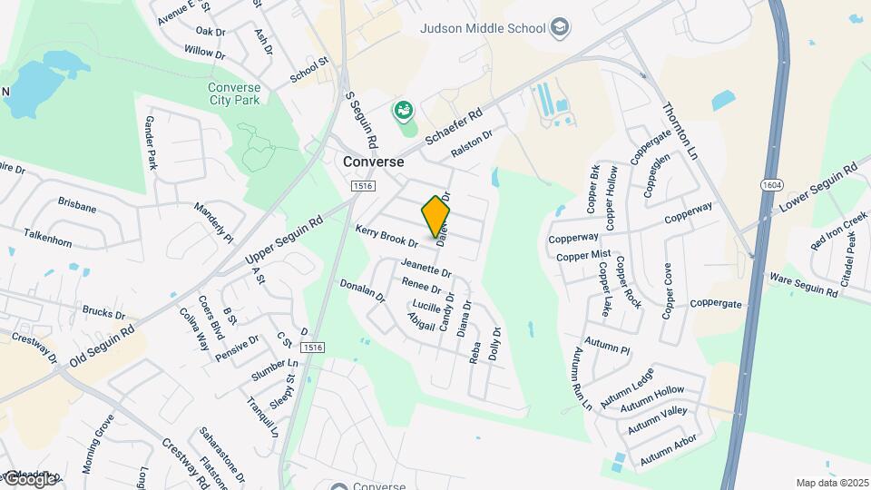 222 Kerry Brook Dr Mapa y Detalles de la Ubicación