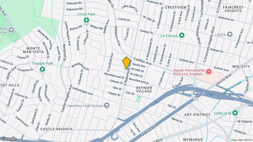 2469 S Robertson Blvd Map and Location Details