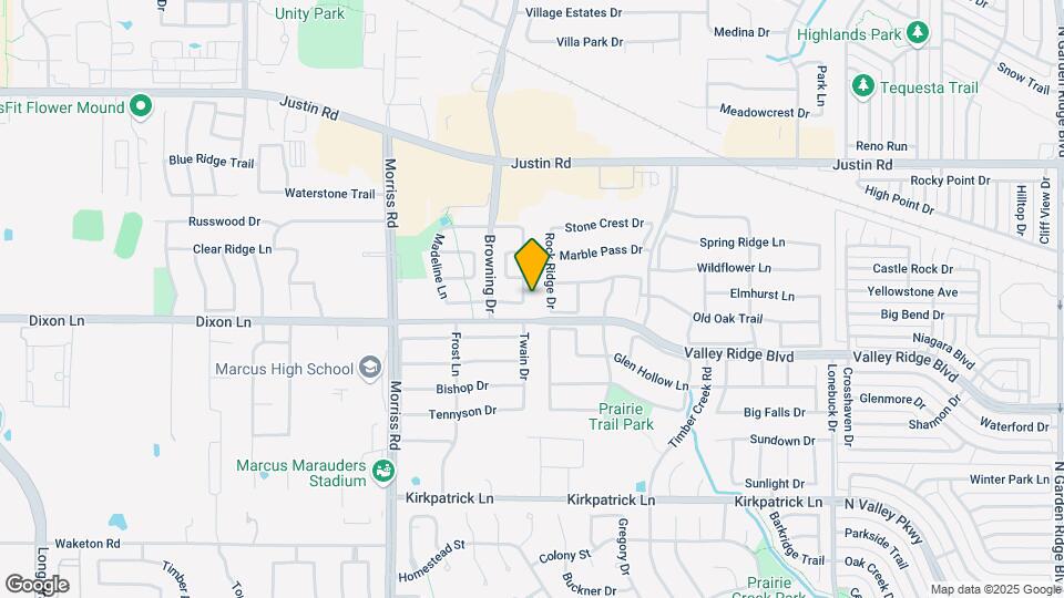 6004 Grand Meadow Ln Map and Location Details
