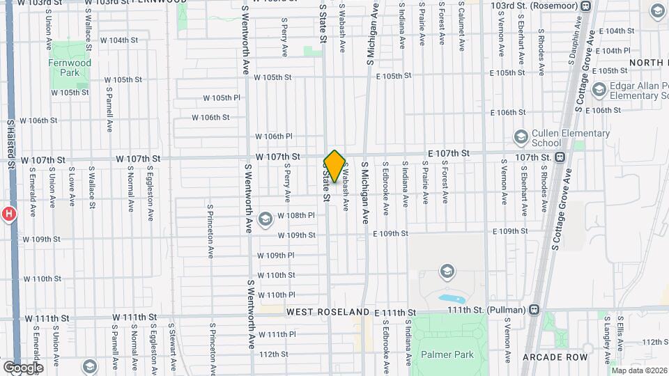 10749 S State St Map and Location Details