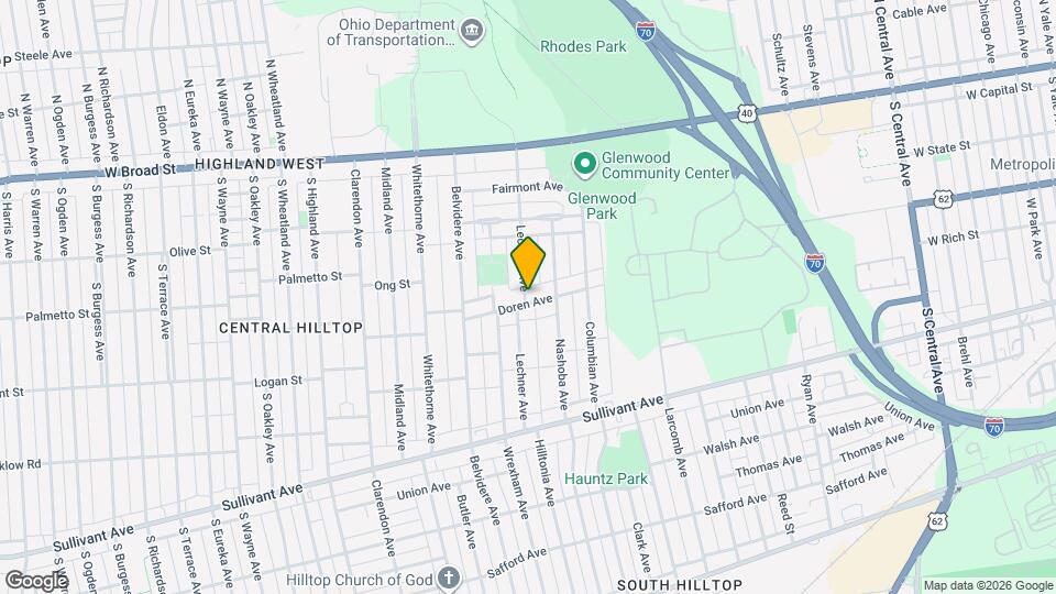 218 Lechner Ave Map and Location Details