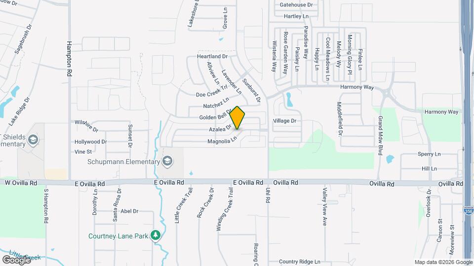 615 Magnolia Ln Map and Location Details