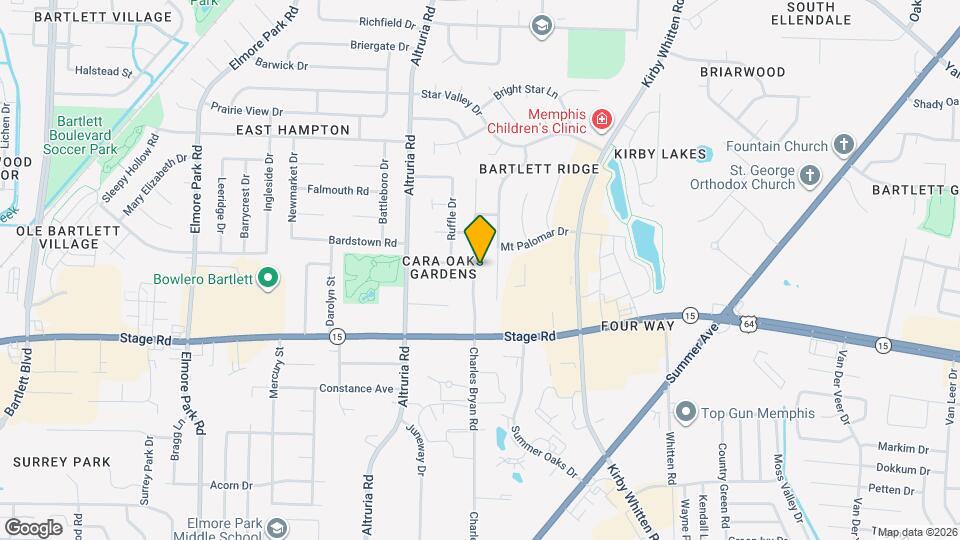 2984 Charles Bryan Rd Mapa y Detalles de la Ubicación