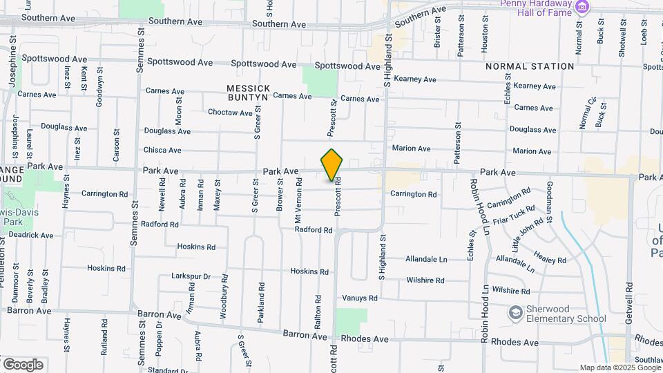 3398 Carrington Rd Map and Location Details