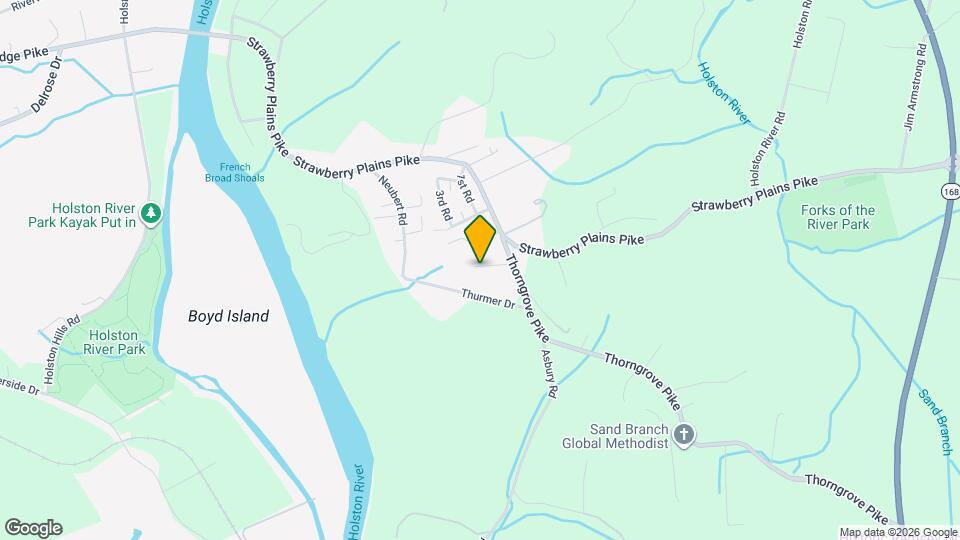 2011 Thorngrove Pike Mapa y Detalles de la Ubicación