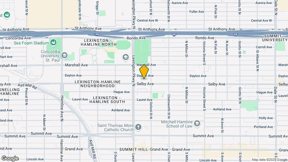 1065 Selby Ave Map and Location Details