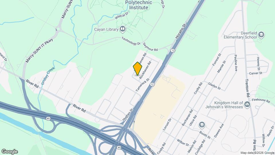 501 Rockhaven Rd Map and Location Details