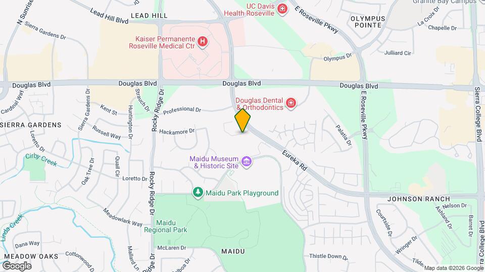 Maidu Village Apartments Map and Location Details