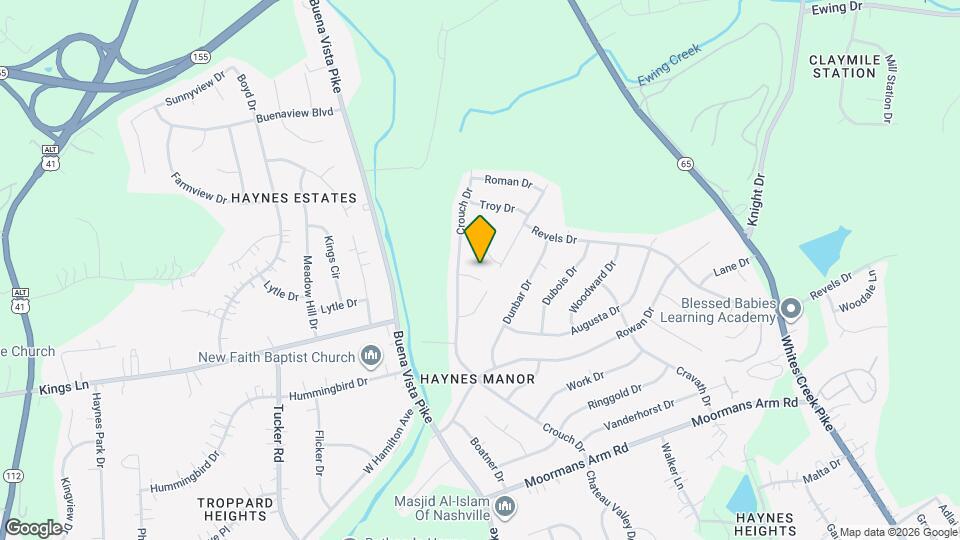 711 Eric Dr Map and Location Details