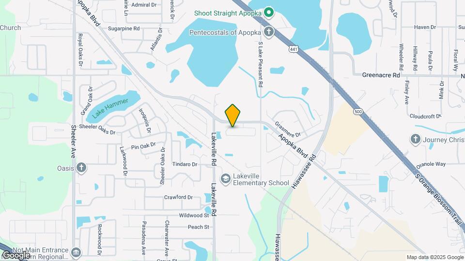 1627 Chatham Cir Mapa y Detalles de la Ubicación