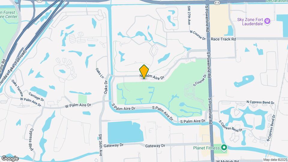 3050 N Palm Aire Dr, Unit 708 Mapa y Detalles de la Ubicación