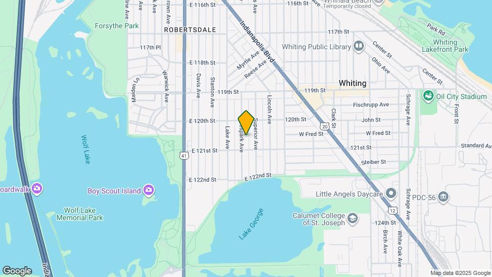 2033 Wespark Ave Map and Location Details