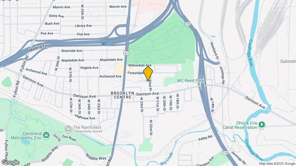 3790 W 22nd Pl Map and Location Details