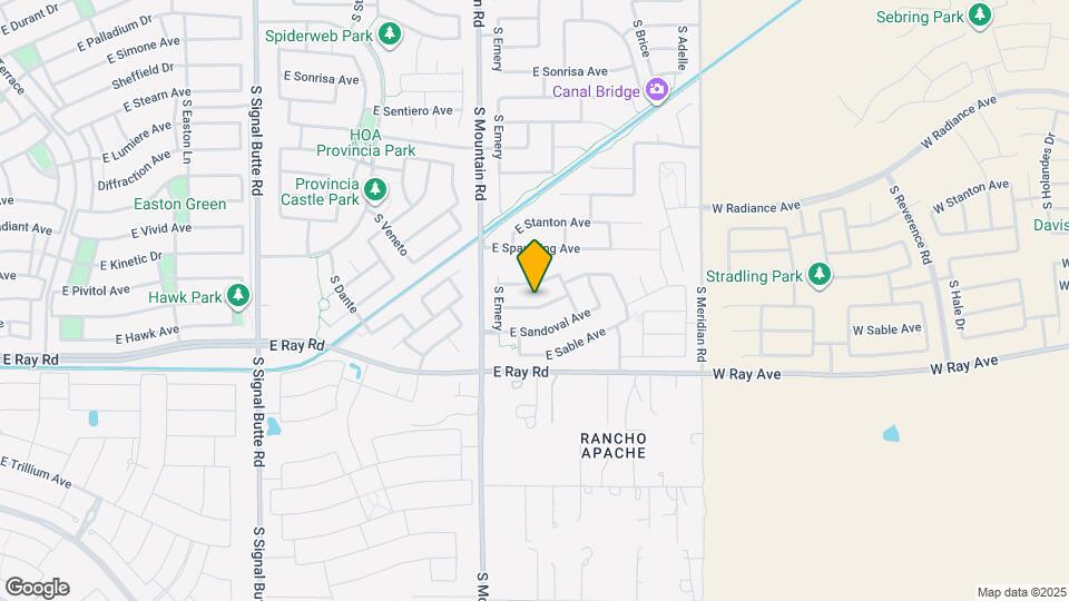 11252 E Shelley Ave Map and Location Details