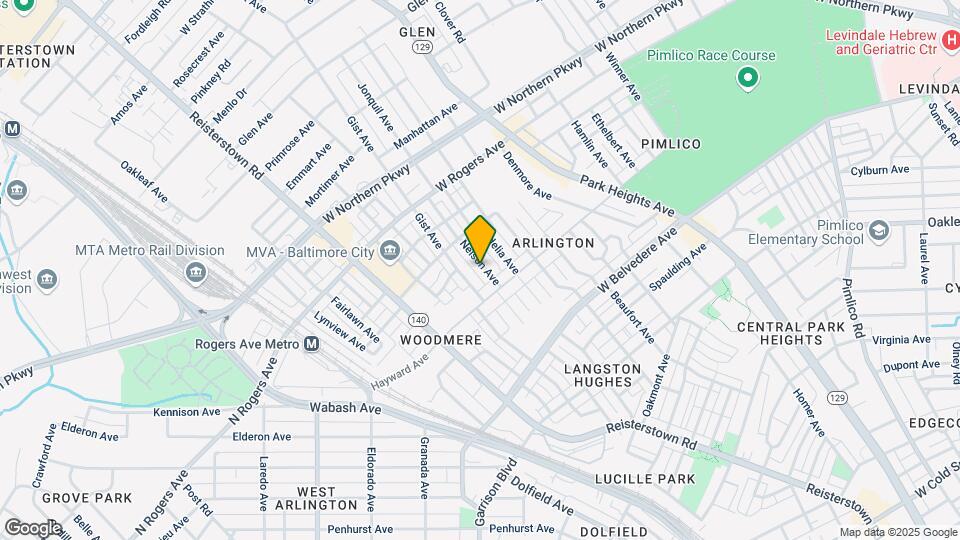 5314 Nelson Ave Mapa y Detalles de la Ubicación